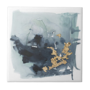 Cerulean & Gold Tile