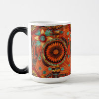 Cerulean "Intricate Echoes" Enigmatic Morphing Mug