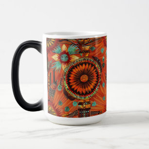 Cerulean "Intricate Echoes" Enigmatic Morphing Mug