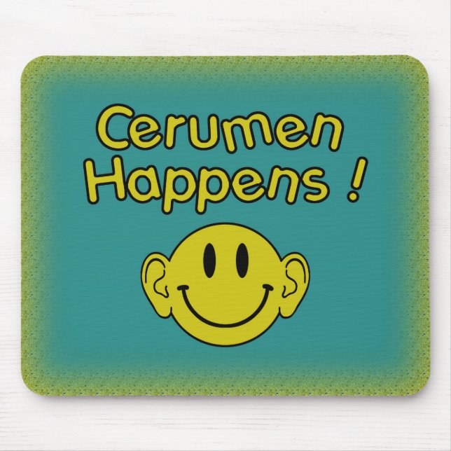Cerumen happens mouse pad (Front)