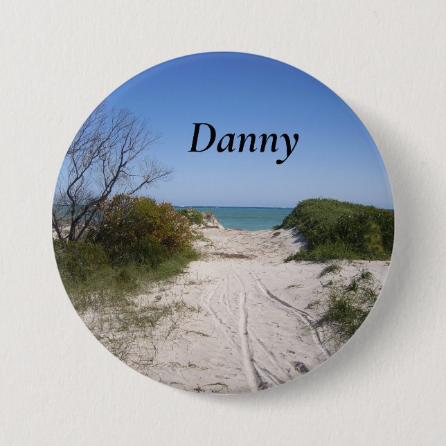 Cervantes WA  3 Inch Round Button (Front)