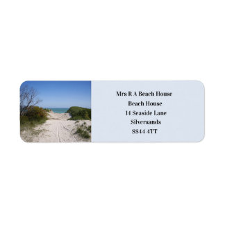 Cervantes WA Return Address Label