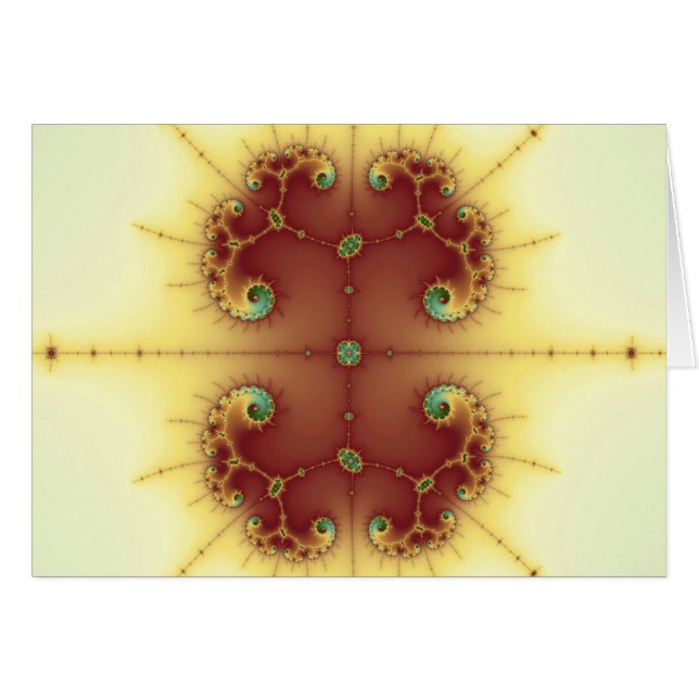 Cerveau - Carte Fractale (Devant horizontal)