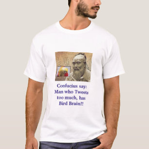 Cerveau d'oiseau : T-shirt (blanc)