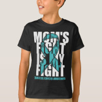 Cervical Cancer Awareness Month Teal Ribbon Moms F