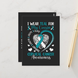 Cervical Cancer Awareness Postcard