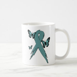 Cervical Cancer Awareness Ribbon Coffee Mug