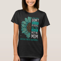 Cervical Cancer Awareness Ribbon Mom Warrior