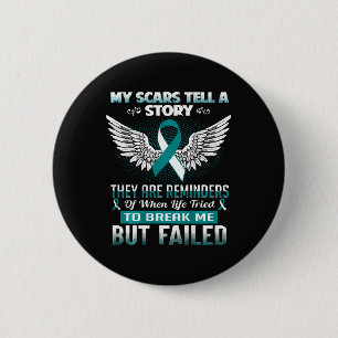 Cervical Cancer Women 2 Inch Round Button