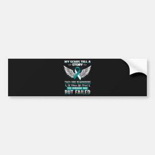 Cervical Cancer Women Bumper Sticker