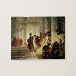 Cesare Borgia leaving the Vatican Jigsaw Puzzle