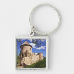 Cesis Castle in central Latvia. Keychain