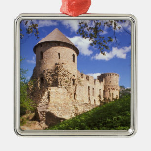 Cesis Castle in central Latvia. Metal Ornament