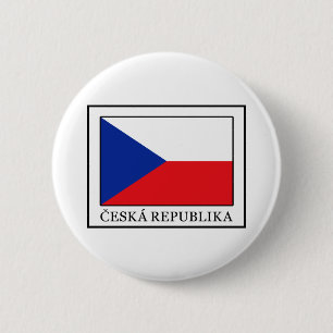 Ceska Republika 2 Inch Round Button