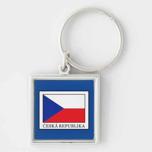 Ceska Republika Keychain (Front)