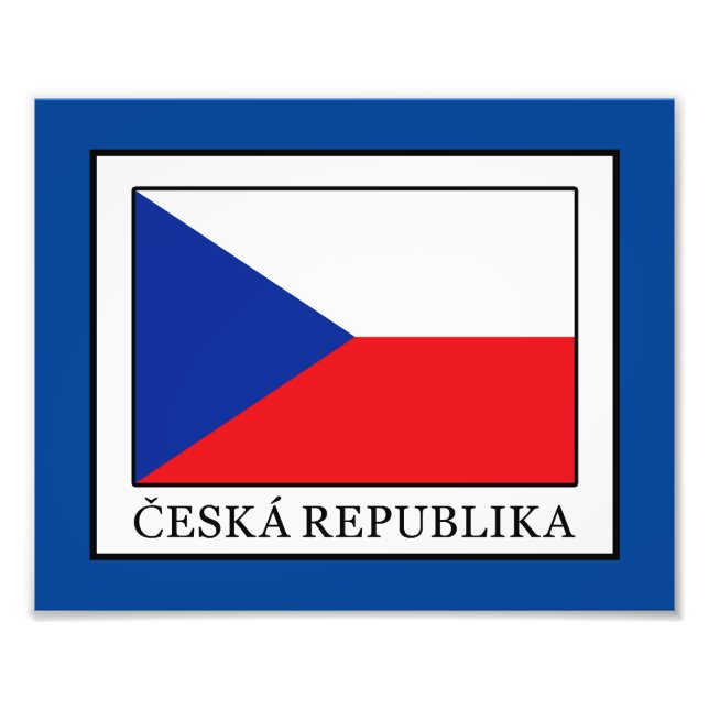 Ceska Republika Photo Print (Front)