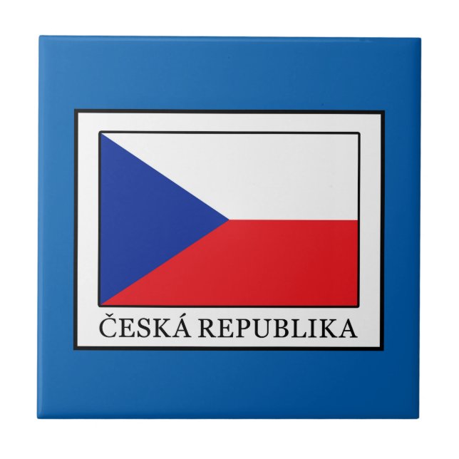 Ceska Republika Tile (Front)