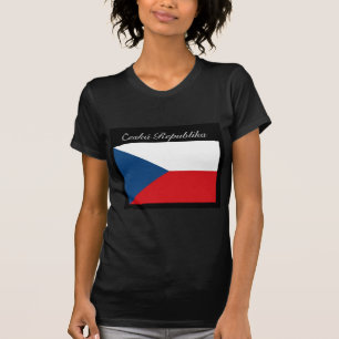 Česká republika vlajka T-Shirt