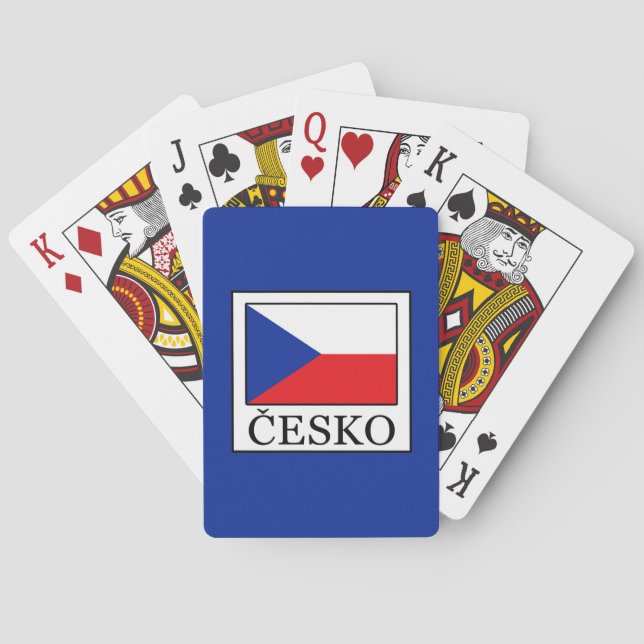 Česko Playing Cards (Back)