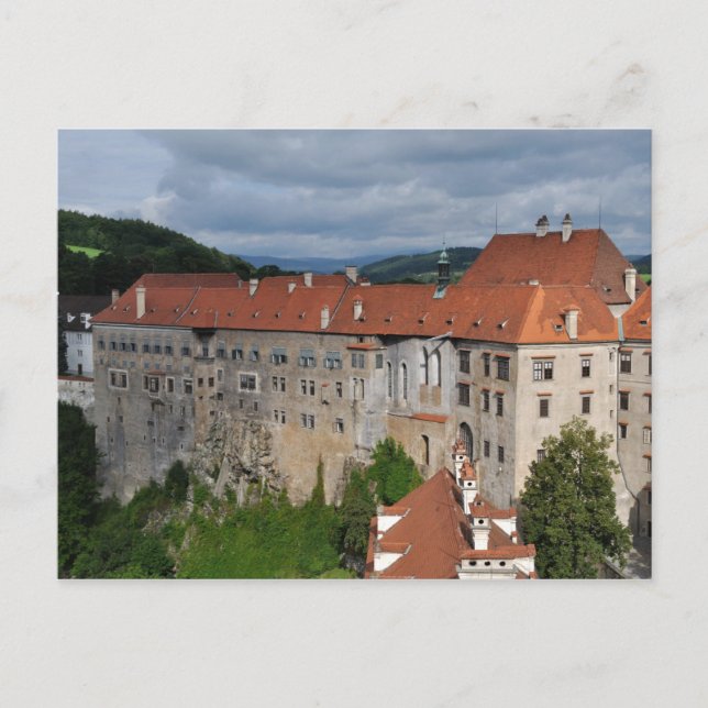 Cesky Krumlov castle postcard (Front)