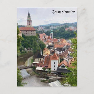 Cesky Krumlov Postcard