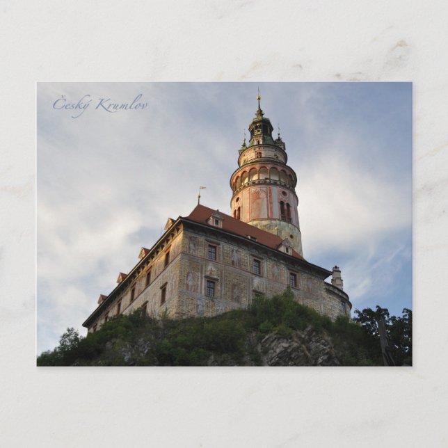 Cesky Krumlov postcard (Front)