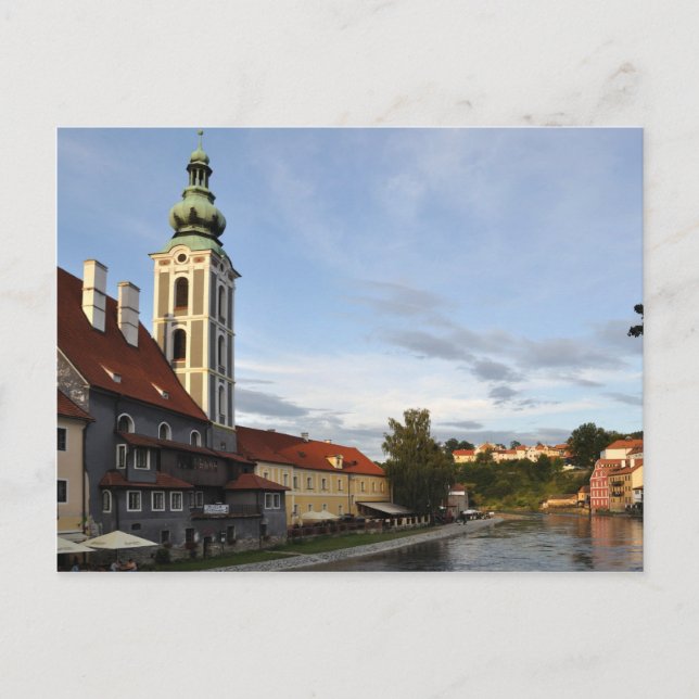 Cesky Krumlov St. Jošt postcard (Front)