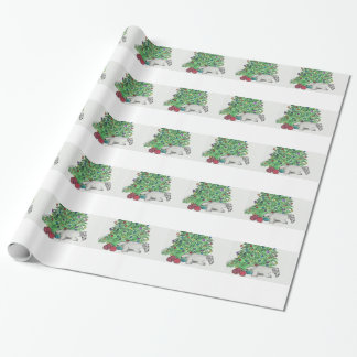 Cesky Terrier My tree Wrapping Paper
