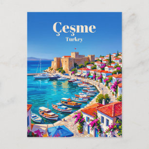 Çeşme Turkey Postcard