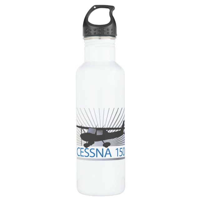 Cessna 150 Airplane 710 Ml Water Bottle (Front)