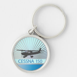 Cessna 150 Airplane Keychain