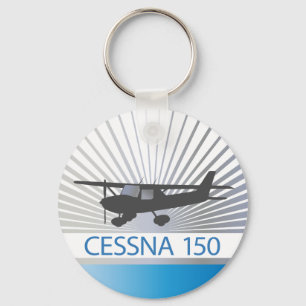 Cessna 150 Airplane Keychain