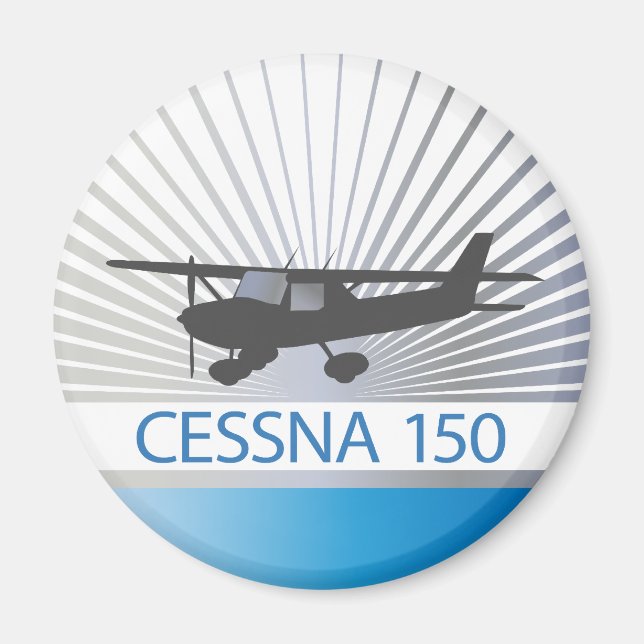Cessna 150 Airplane Magnet (Front)