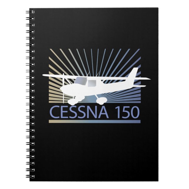Cessna 150 Airplane Notebook (Front)