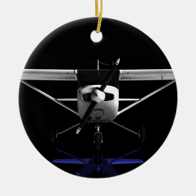 Cessna 152 Showroom. Ceramic Ornament (Front)