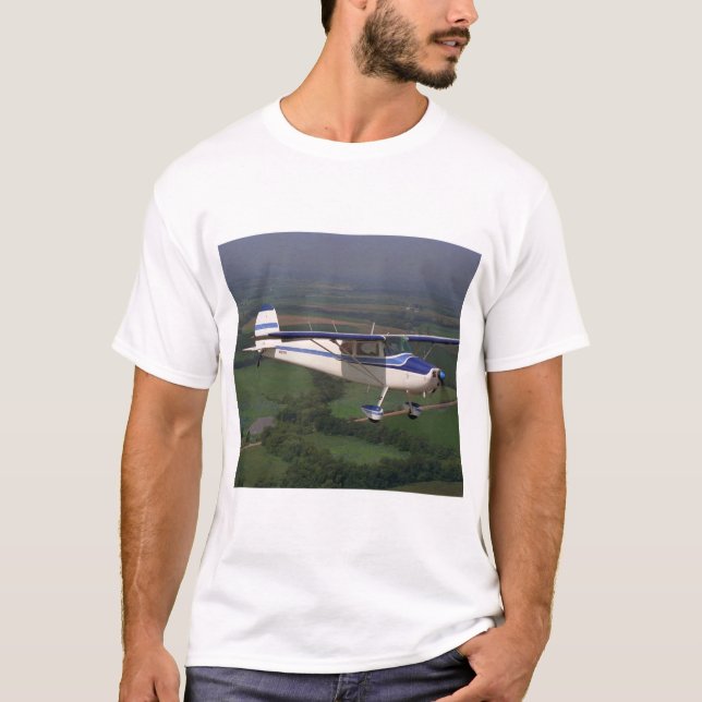 Cessna 170, 1948,_Classic Aviation T-Shirt (Front)