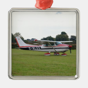 Cessna 182Q Metal Ornament