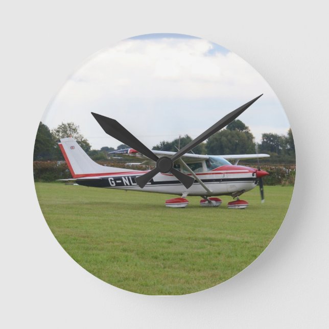 Cessna 182Q Round Clock (Front)