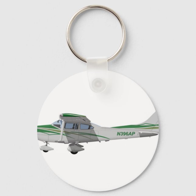 Cessna 182T Turbo Skylane II 396396 Keychain (Front)