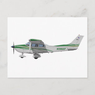 Cessna 182T Turbo Skylane II 396396 Postcard