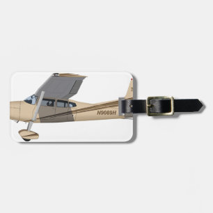 Cessna 185 Skywagon 390390 Luggage Tag