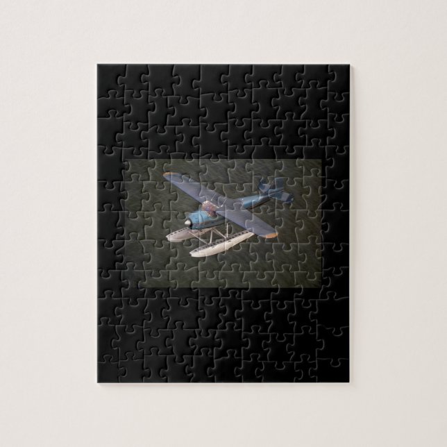 Cessna 195, 1949, Seattle_Classic Aviation Jigsaw Puzzle (Vertical)