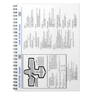Cessna 210K Checklist notebook