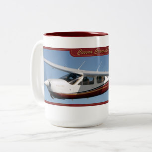 Cessna Cardinal 177RG Two-Tone Coffee Mug