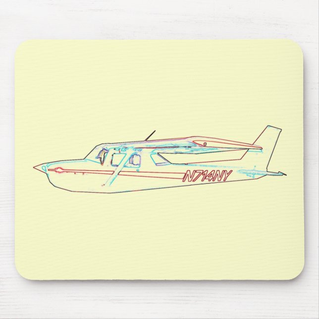 Cessna in Flight Mouse Pad (Front)
