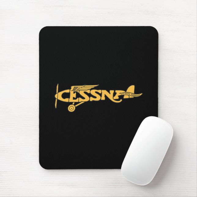 Cessna Vintage Mouse Pad (With Mouse)