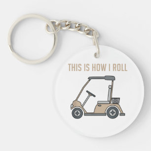 C'est ainsi que je roule Golf Cart Drôles de golfe