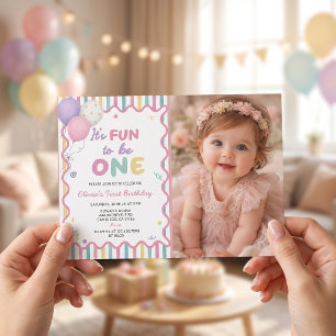 C'est amusant d'être une fille, invitation pour 1e