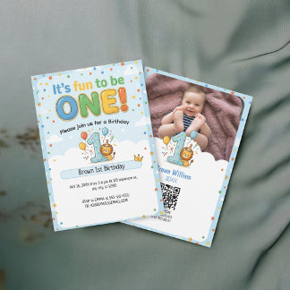 C'est amusant d'être une invitation photo pour un