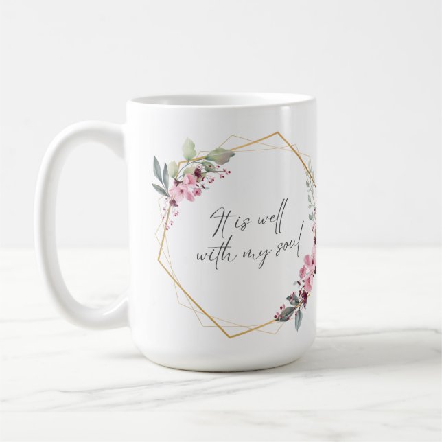C'Est Bien Avec Mon Âme Mug (Gauche)